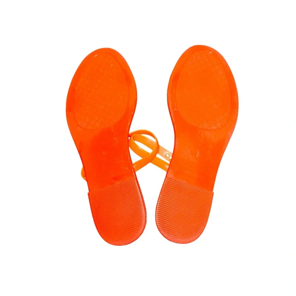 Tory Burch Two Band Jelly Slides Sandals